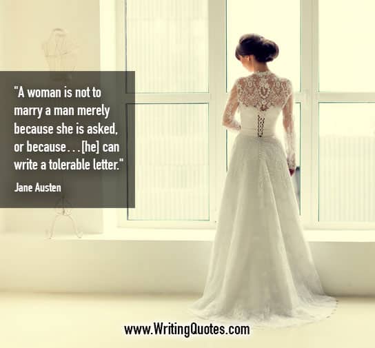 jane austen quotes on marriage