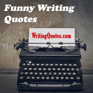 Funny writing quotes logo