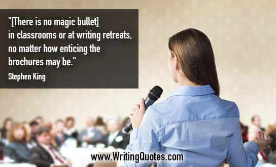 Stephen King Quotes – Magic Bullet – Stephen King Quotes on Writing